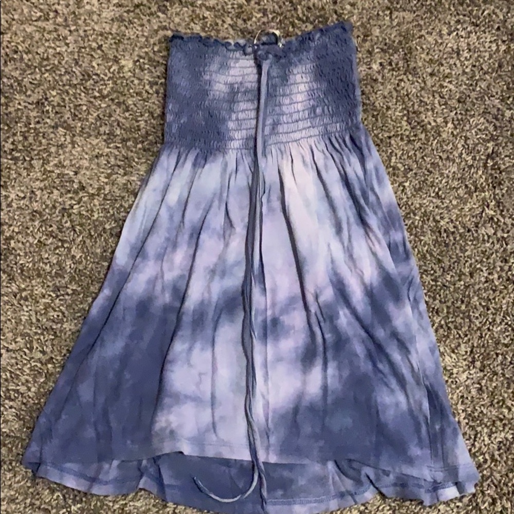 Tie-dye Beach Cover Up